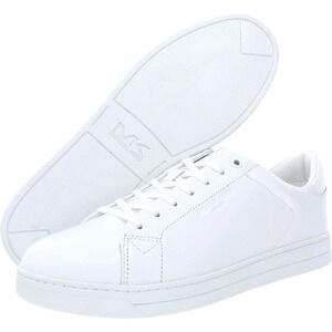 Michael Kors Nate Women's sneaker Optic White Leather Size 10 US